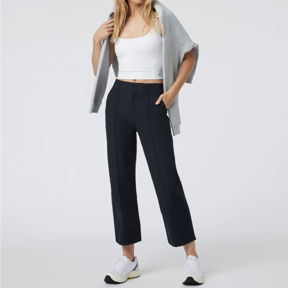VUORI Meta Crop Pant Women's Black Pants XS
